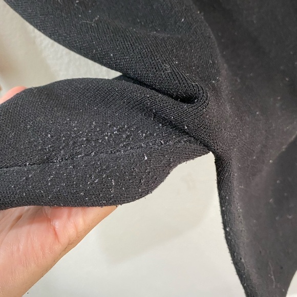 Ivy Park x Adidas Corset Playsuit Black Mesa Drip 2 Ribbed Knit Striped SZ S - Picture 7 of 11